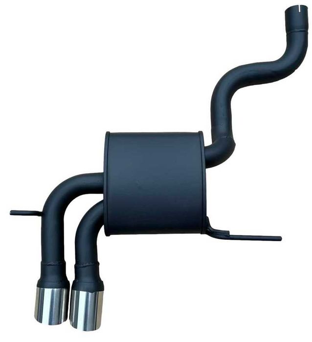 tłumik końcowy wydech przelot AUDI A3 S3 8P quattro 2x80mm