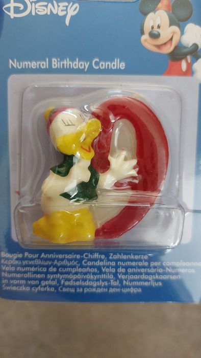 Świeczka urodzinowa 9 lat