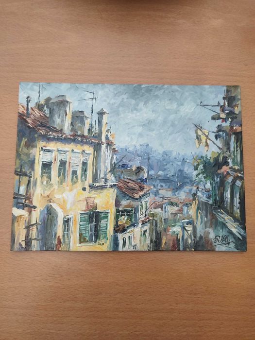 Pintura de Alfama lindíssima pintira