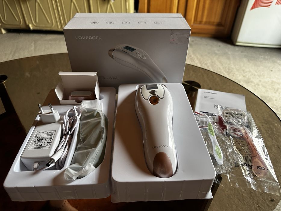 Фотоепілятор LOVEDOCK D-1126 з функцією Ice Cool (лазерна епіляція)