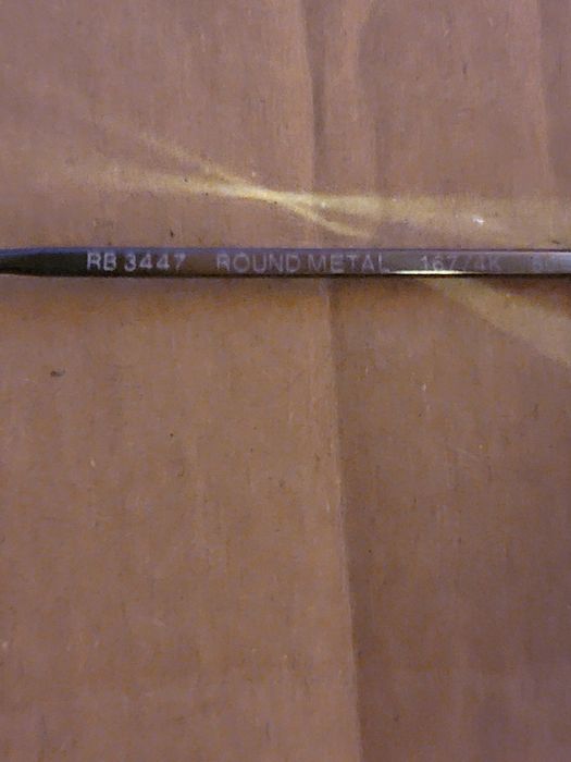 Óculos Ray Ban  round metal