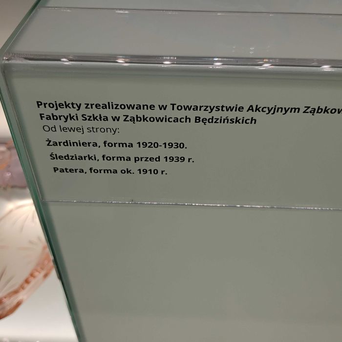 Talerze śledziówki  HSG Zawiercie -komplet