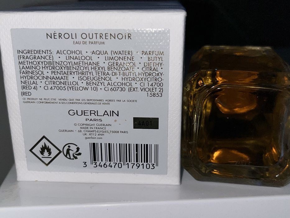 REZERWACJA perfumy néroli outrenoir guerlain paris