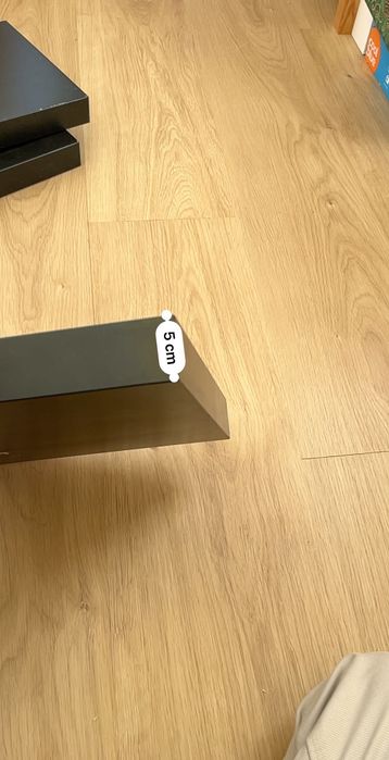 Conjunto de 3 Estantes de Parede Flutuantes