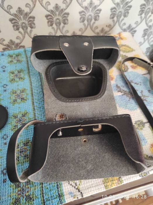 Шкіряний футляр (кофр) на фотоапарат "Вілія"