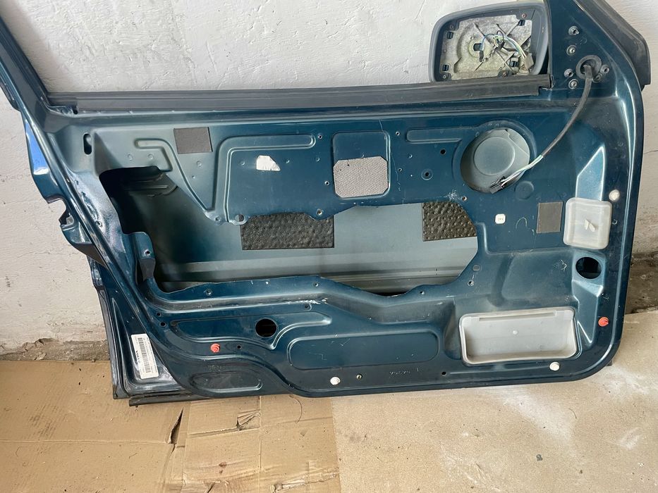 Drzwi kierowcy lusterko lewe Volvo V70 I S70 zielone