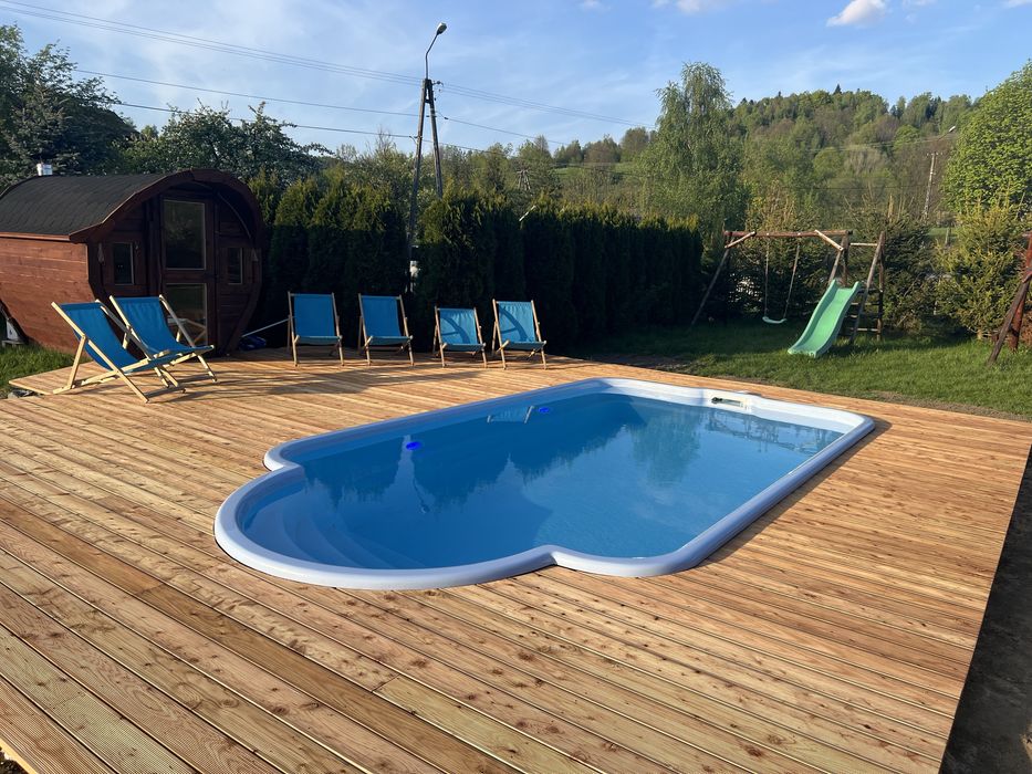 Dom w górach jacuzzi basen sauna imprezy kawalerskie weekend wakacje
