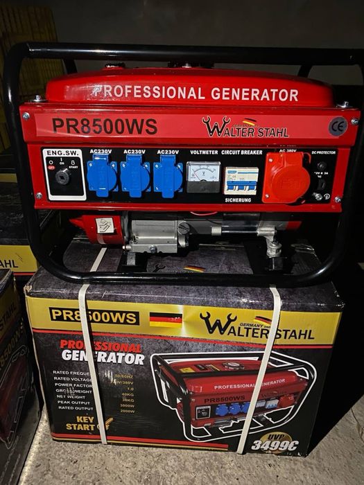 Генератор Walter Stahl pr 8500w