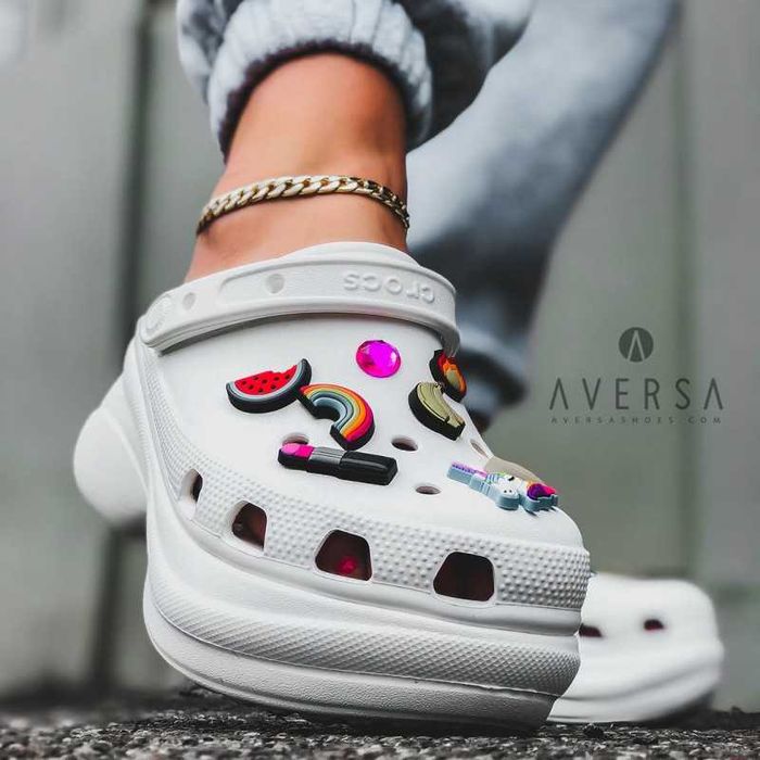 Купить Крокс Crocs Classic Bae Clog Женские Кроксы На Платформе 36-39р