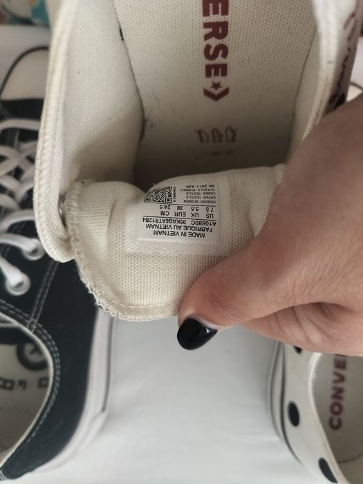 Tênis plataforma converse
