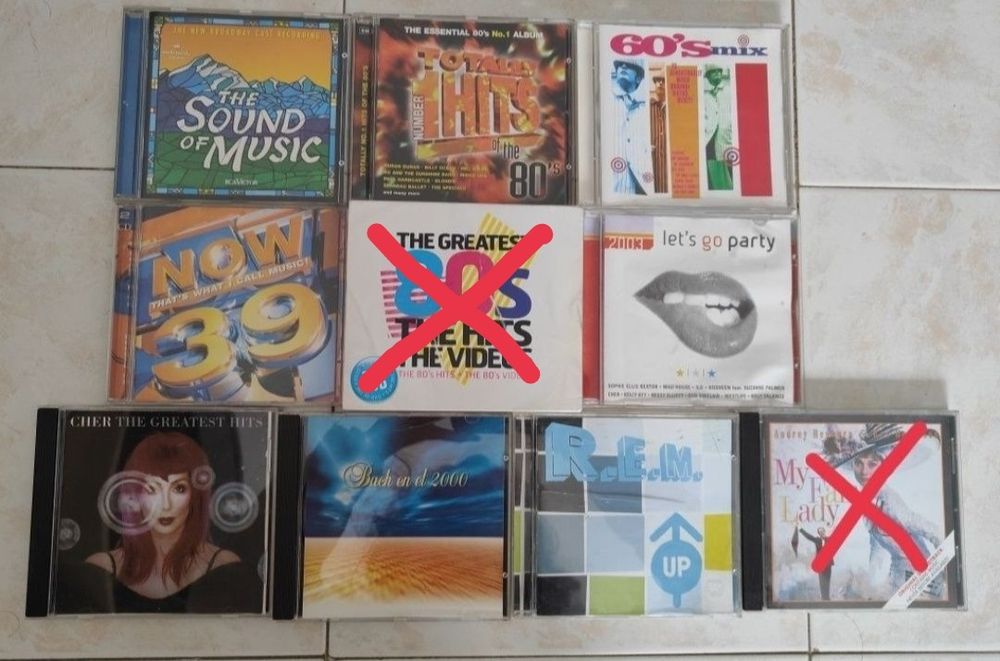 84 CD'S de música