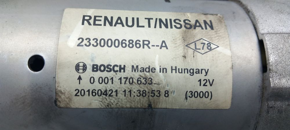 Motor de arranque RENAULT Talisman (L2M_)