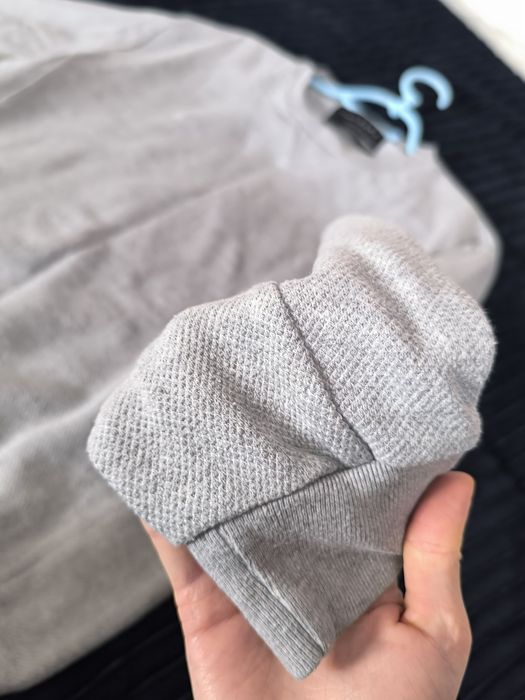 Szara bluza **Zara Essentials L 90% bawełna basic casual