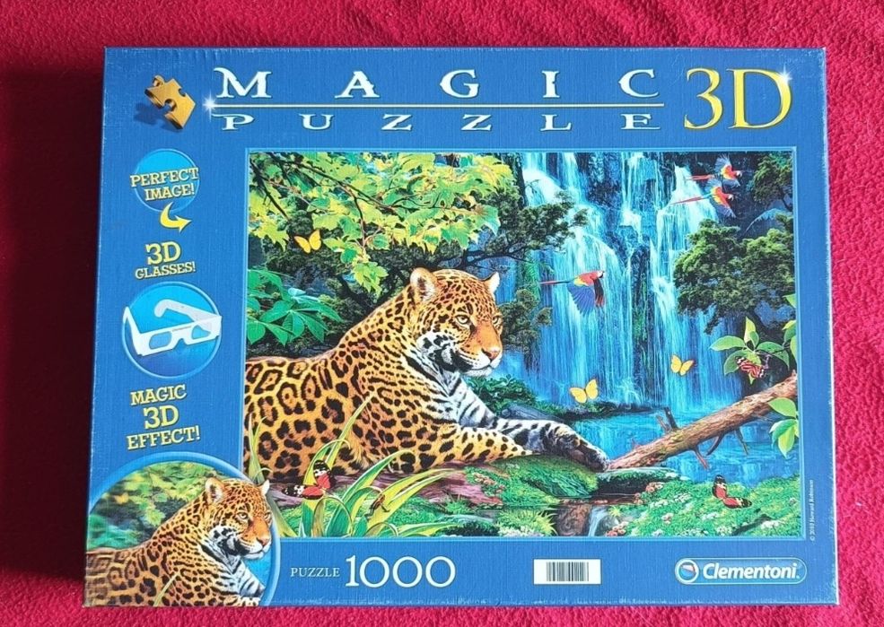 Puzzle 3D Tygrys