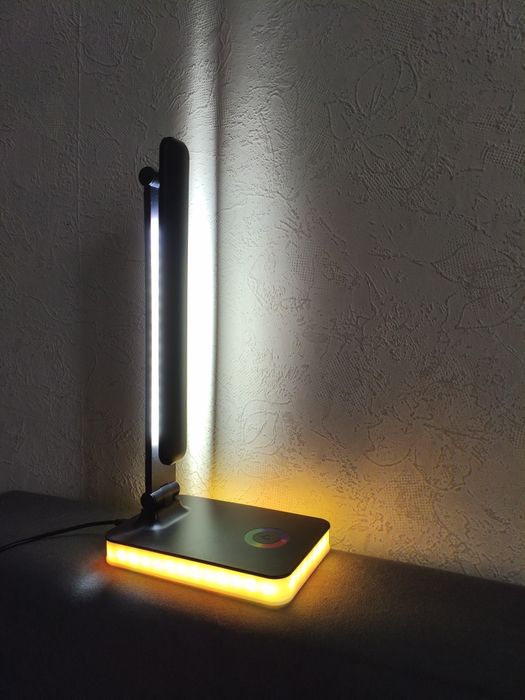 Lampa lampka LED biurkowa dotykowa biurowa do pracy ładowanie USB Fabe