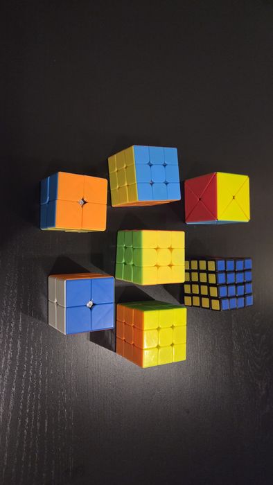 Kostka Rubika 3x3 2x2 4x4 DINO 7szt. Kostki Rubika