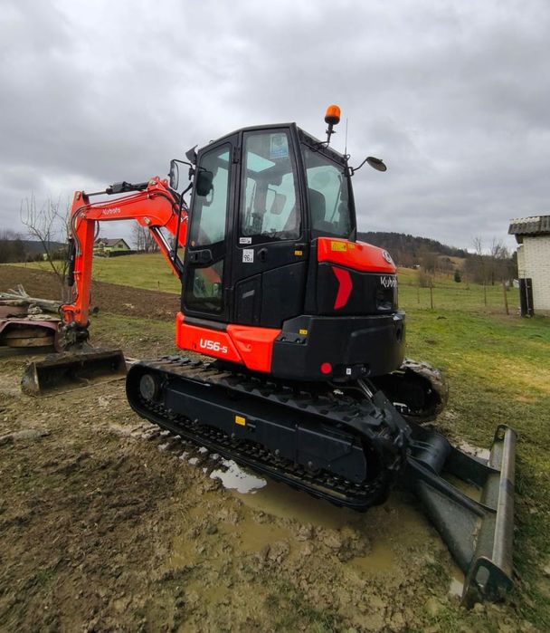 Cesja leasingu koparki Kubota 5,5 T
