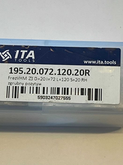 Frez zgrubny Ita tools