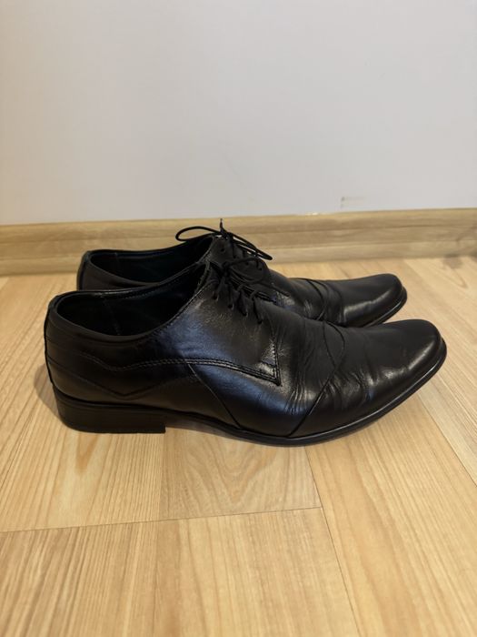 Buty męskie,  całe ze skóry naturalnej rozmiar 42