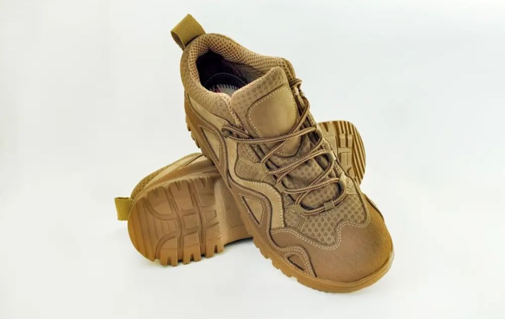 Кросівки тактичні літні Carbon мілітарі сітка койот