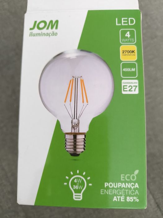 Lâmpada LED filamentos JOM