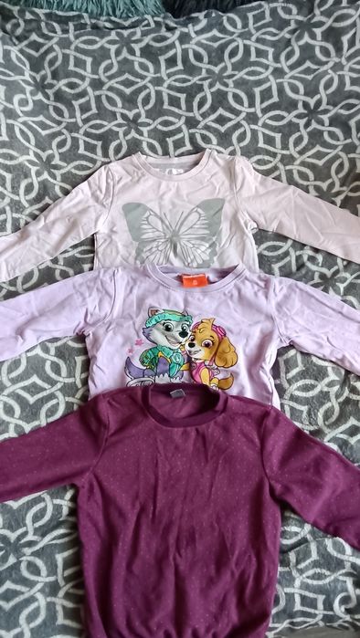 Paka ubrań dla dziewczynki 122