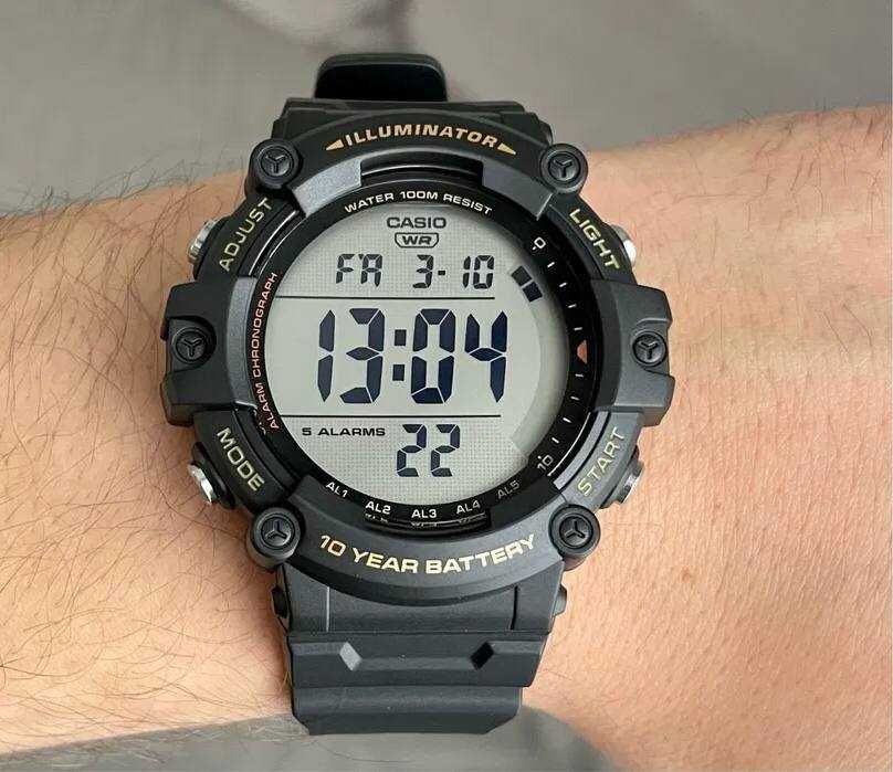 Часы Casio Illuminator AE-1500WHX-1A | g-shock | WR100 | Casio Edifice