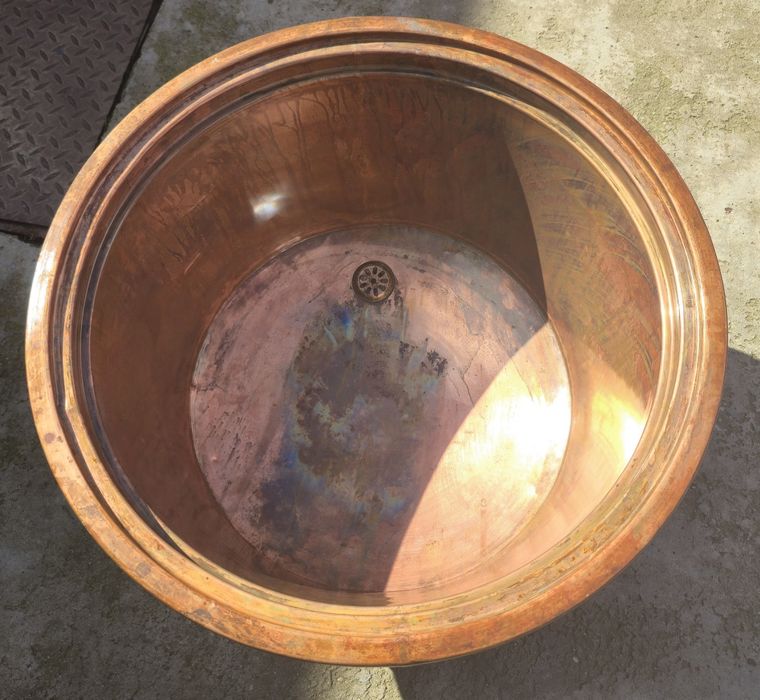 Kocioł miedziany 100L