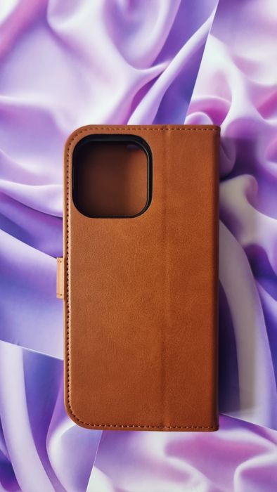 Ocase Etui 2w1 do iPhone 14 Pro Max – Brązowe