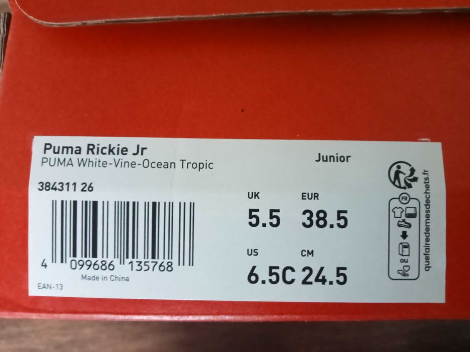 buty adidasy Puma rozm. 38,5