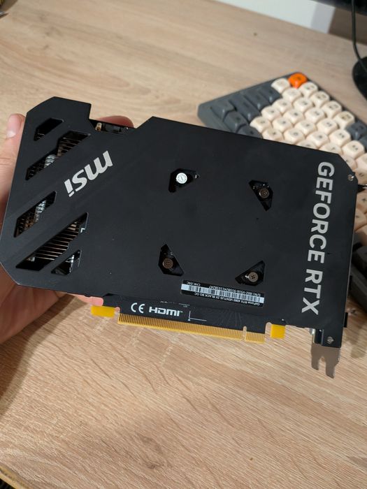 Відеокарта MSI GeForce RTX 4060 Ventus 2X Black OC 8GB GDDR6