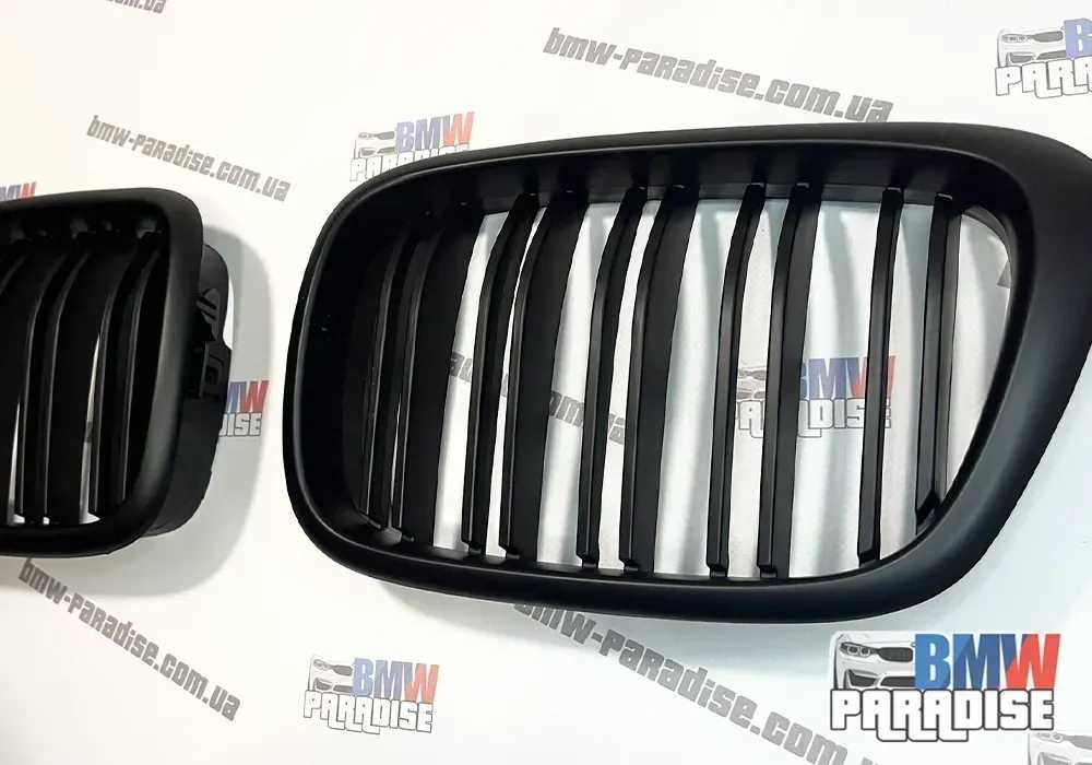 РАСПРОДАЖА! Двойная решетка радиатора М - ноздри БМВ Е39 Глянец/Мат