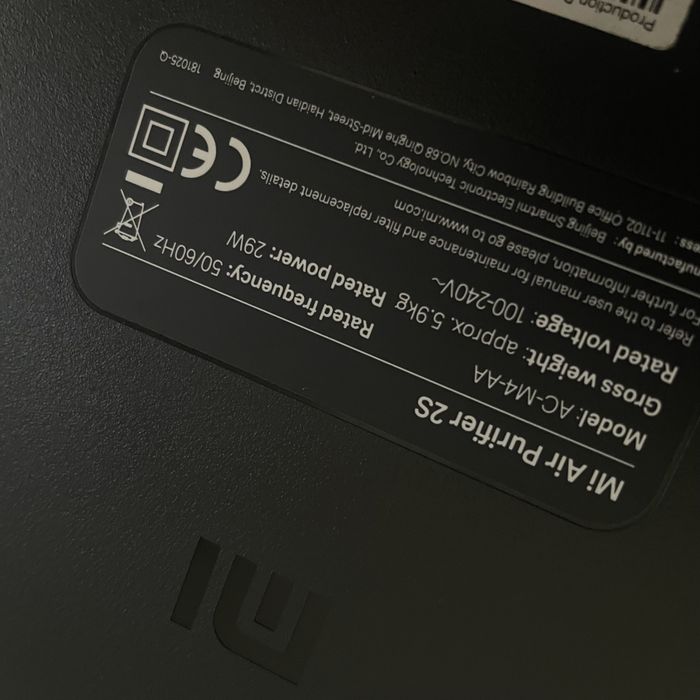 Purificador Ar Xiaomi MI 2S - Ecra Digital Impecavel