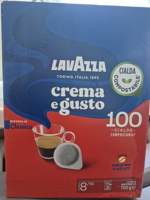 Trzy pudełka kawy LAVAZZA po 100 saszetek