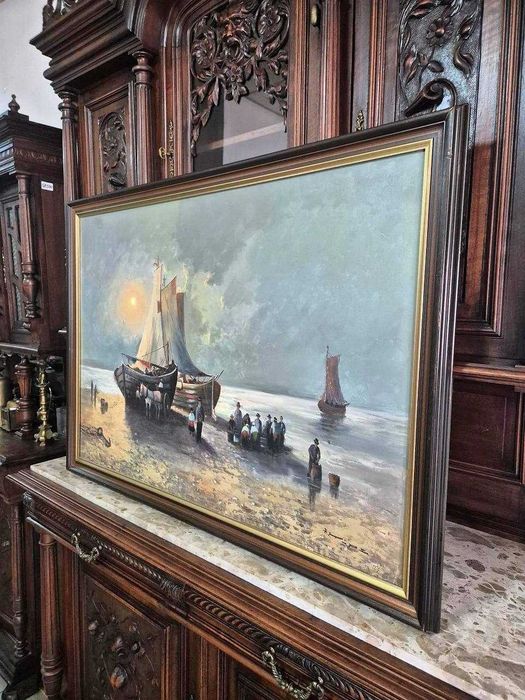 картина  морський пейсаж олійна 8047