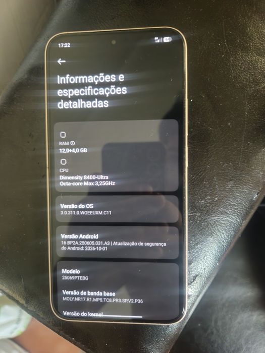 Troco Xiaomi 15t 12g ram