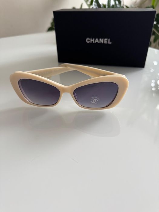 Chanel okulary  przeciwsloneczne motyle
