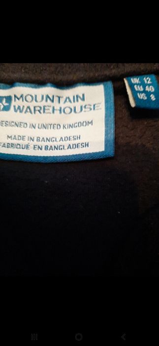 Czarny polar Mountain Warehouse r.40