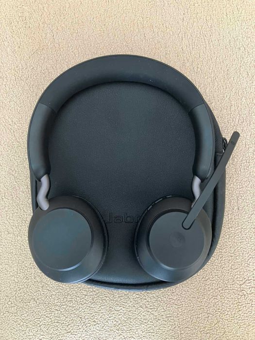 Słuchawki JABRA Evolve 2 65 UC Stereo Bezprzewodowe Nauszne z Mikro