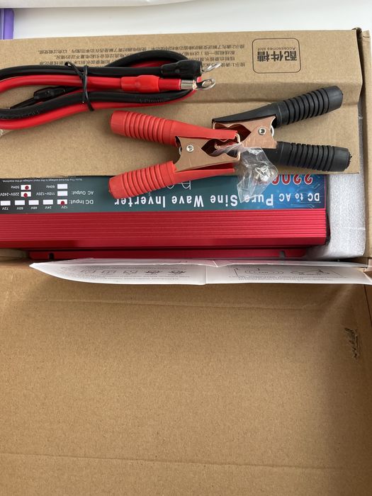 Перетворювач 12-220 v 2200w Преобразователь напряжения интвертор