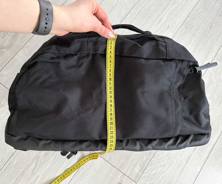 Спортивна сумка з безліччю кишень чоловіча mango дорожня сумка чорна