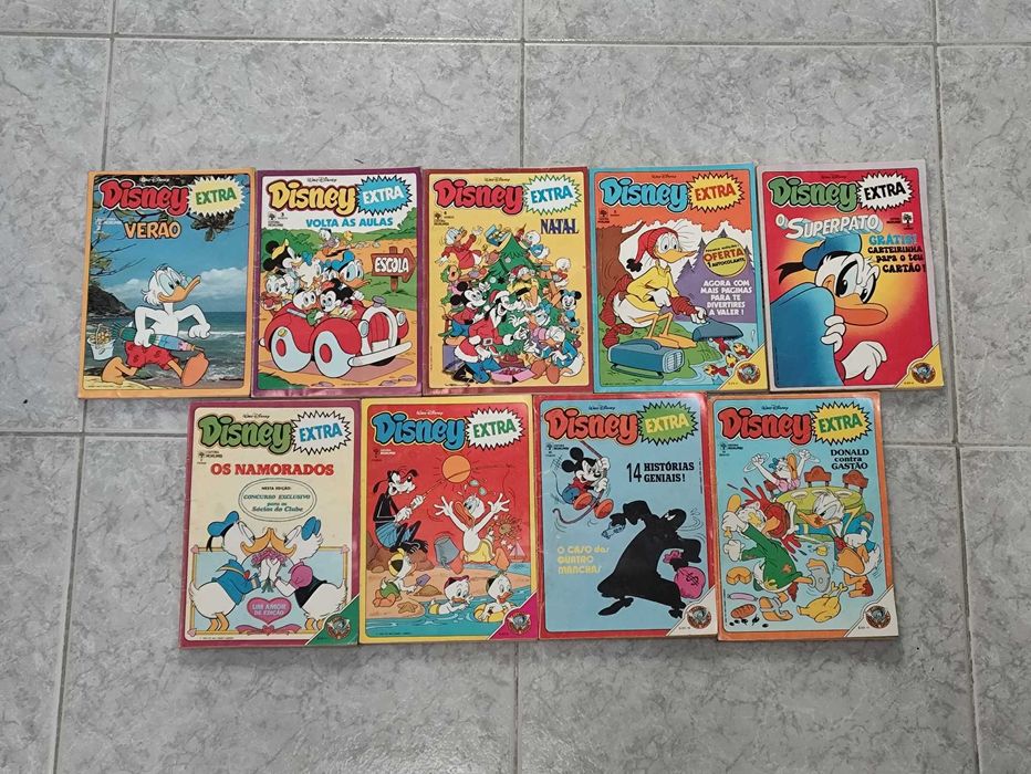 "Tio Patinhas", "Disney Extra", etc... - as melhores BDs da Disney