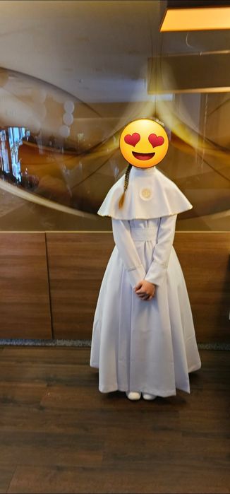 Habit do komunii dla dziewczynki