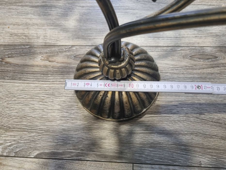 Świecznik metalowy na 4 świece