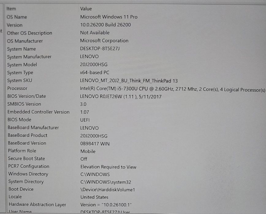 Lenovo ThinkPad 13