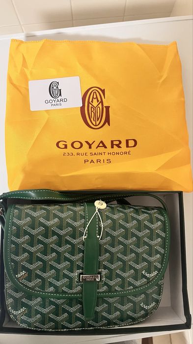 mala goyard novo na caixa