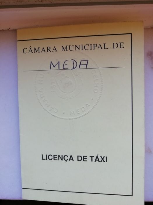 Licença de Táxi com Viatura