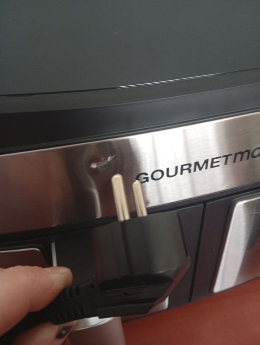 Frytkownica frytownica airfryer dwukomorowa beztłuszczowa