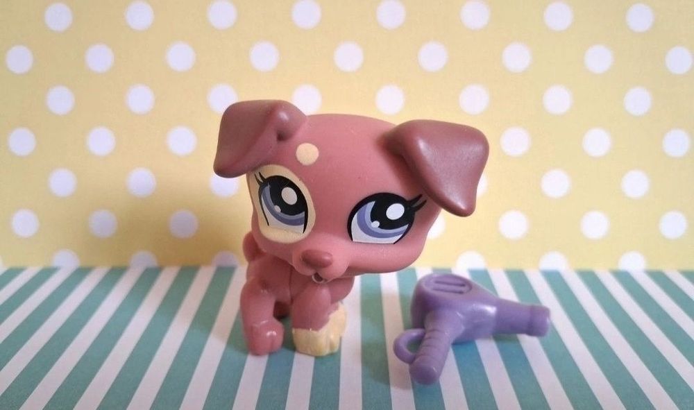 Littlest Pet Shop LPS unikatowy pies Jack Russell Terrier #1475