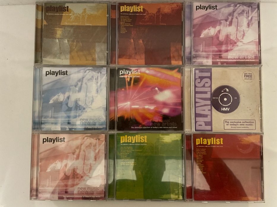 9 CD Compilação Playlist